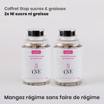 Coffret stop sucres et graisses